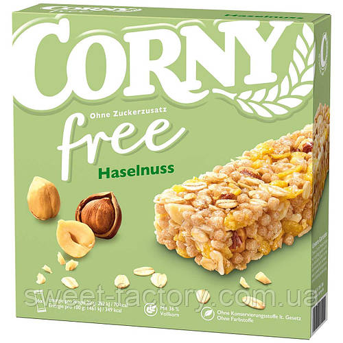 Купити Батончики Corny Haselnuss 7s 175 g, ціна 129 ₴ - Prom.ua (ID ...