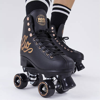 Дорослі роликові ковзани Rio Roller Rose 37 Чорний, фото 3