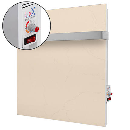 Керамічний рушникосушка з терморегулятором LIFEX W. Towel 400R (бежевий), фото 1