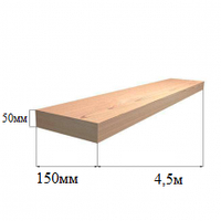 Доска 50х150 (4,5м)