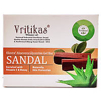 Мыло натуральное Сандал (Sandal Soap Vritikas) 75 грамм