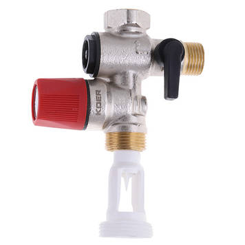 Група безпеки KOER KR.106 - 1/2" бойлера (без сифона) 7Бар