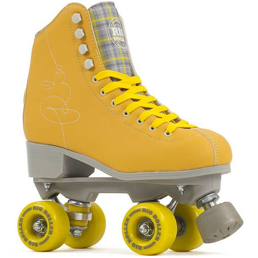 Дорослі роликові ковзани Rio Roller Signature 35.5 yellow, фото 1