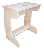 Парта регульована Мішутка 2 (Тедді) МАКСІ-Меблі Дуб молочний (10456)