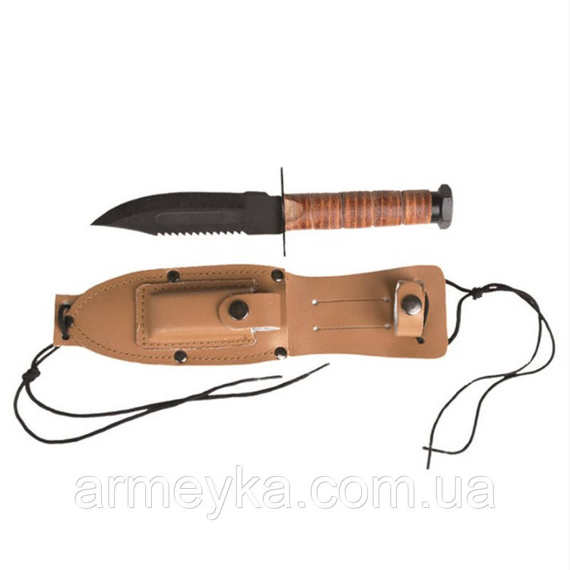Ніж, US Pilot Survival knife, комбінований, нержавіюча сталь, Mil-Tec Німеччина