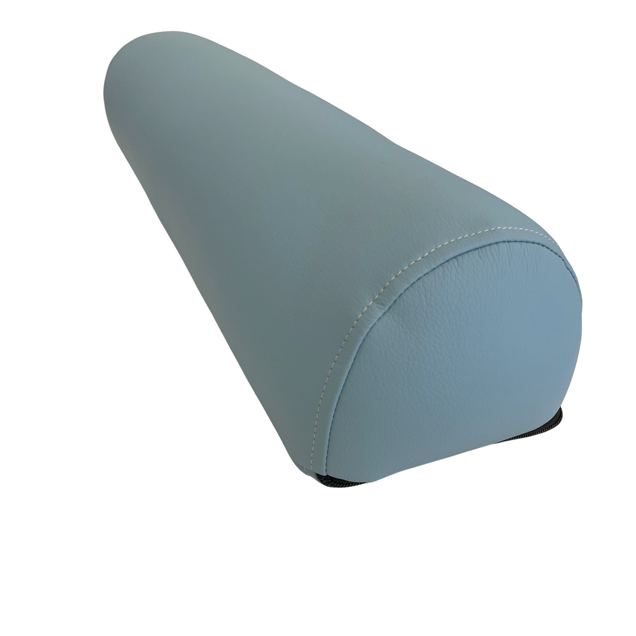 Напіввалик для масажного столу з еко-шкіри 60см висота 12см сірий, фото 1