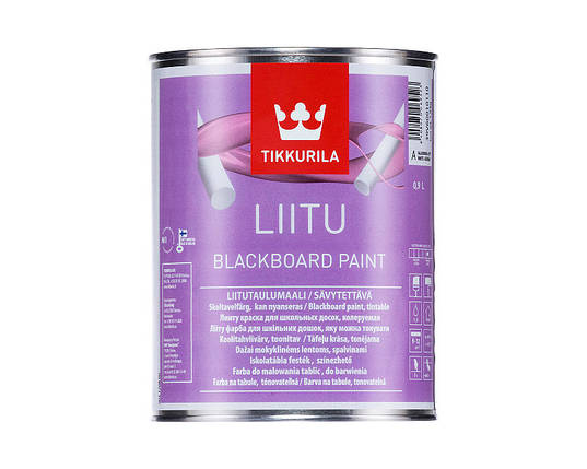 Фарба латексна для шкільних дощок Tikkurila Liitu База С 0.9 л., фото 1