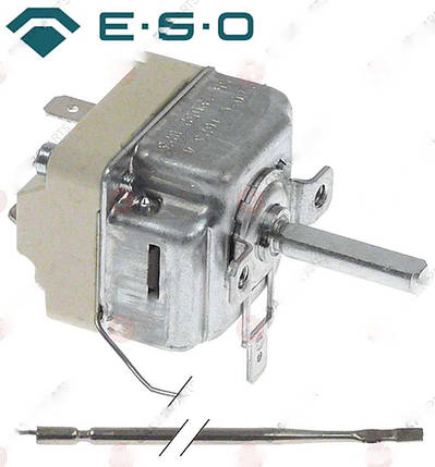 Термостат EGO 55.19052.823 277C 1NO 1 полюс зонд Ø 3,03mm L=139mm, фото 1
