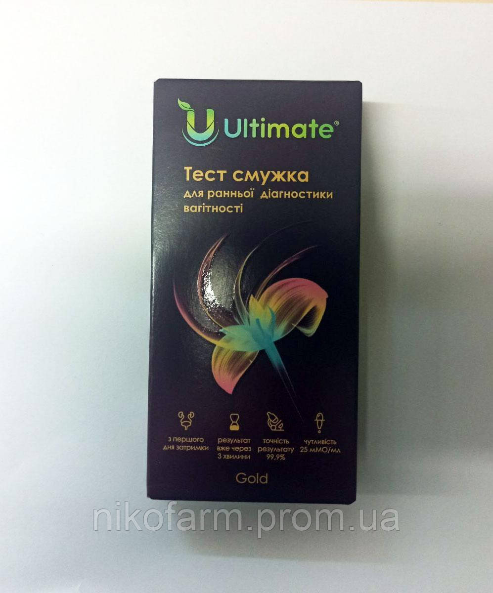 Тест на вагітність Ultimate Gold 25 ммо/мл