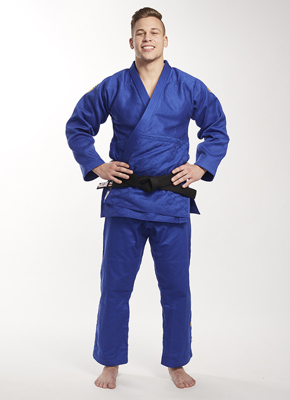 Кімоно для дзюдо Ippon Gear Legend IJF Blue 160, фото 1