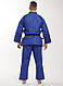 Кімоно для дзюдо Ippon Gear Legend IJF Blue 160, фото 4