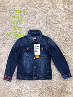 Джинсовые куртки для девочек оптом, S&D, 4-12 рр. арт. DT1140