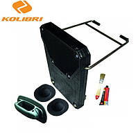 Транець навісний для надувних човнів із кріпленням Kolibri чорний