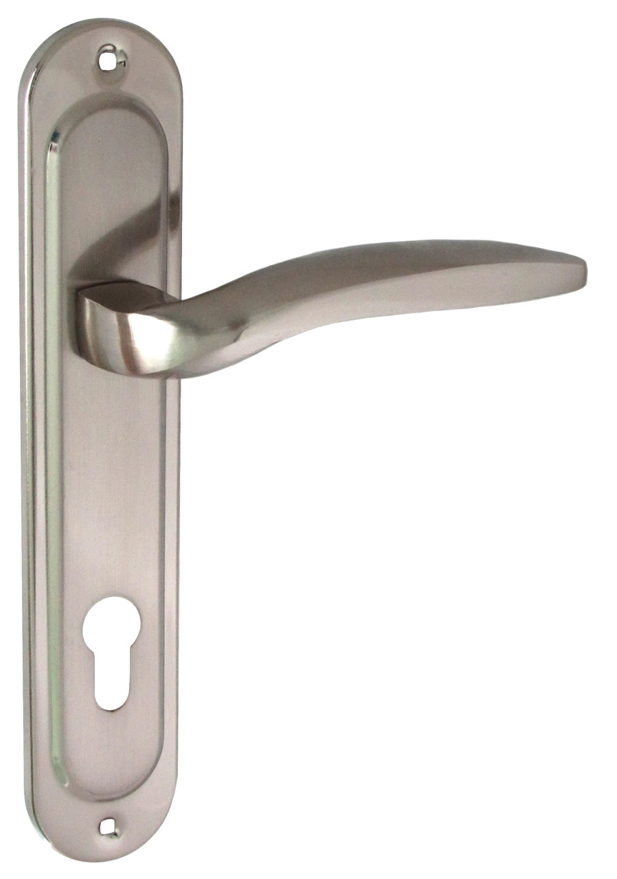 Ручки на планці 85/40-195 Нікель, фото 1