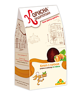Шоколадні цукерки на стевії "Курага з горіхом", 150г Корисна кондитерська