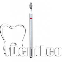 Бор алмазний еліпсоподібний — 277.050.021 (КРАСНИЙ)