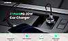 Автомобільний зарядний пристрій UGREEN C USB адаптер для швидкої зарядки PD і QC3.0 20W (CD130), фото 9