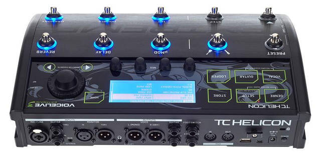 Вокально-гитарный процессор TC-Helicon VoiceLive 3 Extreme