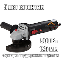 УШМ болгарка Vitals Professional Ls1290KNvp (125 мм, 900 Вт, регулювання швидкості, 5 років гарантії)