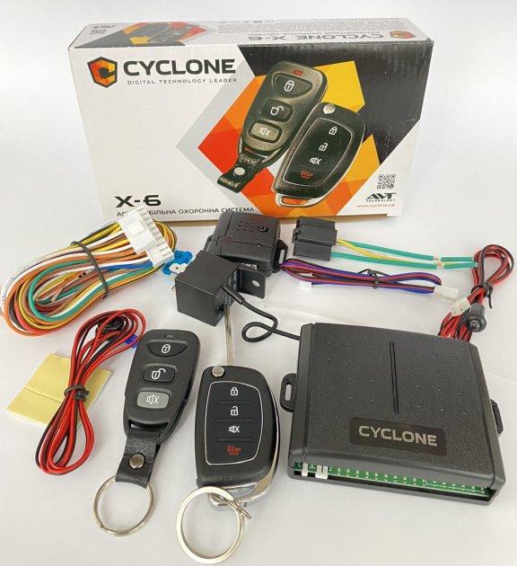 Односторонняя сигнализация на автомобиль Cyclone X6 LC автосигнализаци