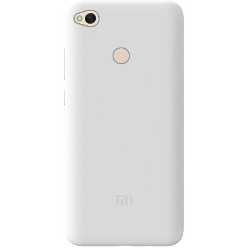 Чохол Silicone case для Xiaomi Redmi 4Х (22) White білий