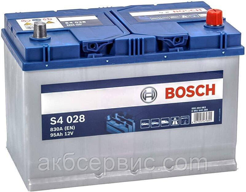 Акумулятор автомобільний Bosch 6СТ-95 S4 Silver (S40 280)