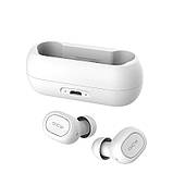 Бездротові Bluetooth навушники QCY QS1 (T1C) із зарядним кейсом (Білий), фото 2