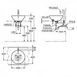 Раковина TOTO LW523J, фото 2