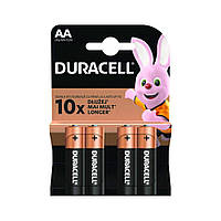 Батарейки AA / LR6 Duracell Alkaline (4шт.)