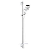 Душевой гарнитур со стойкой GROHE Rainshower Smartactive со шлангом и ручной лейкой хром 26586000