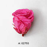 Троянда рожева велика Ø5-6 см Pink, 1 бутон, фото 2