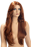 Парик эротический длинные рыжие для ролевых игр World Wigs RIHANA Talla