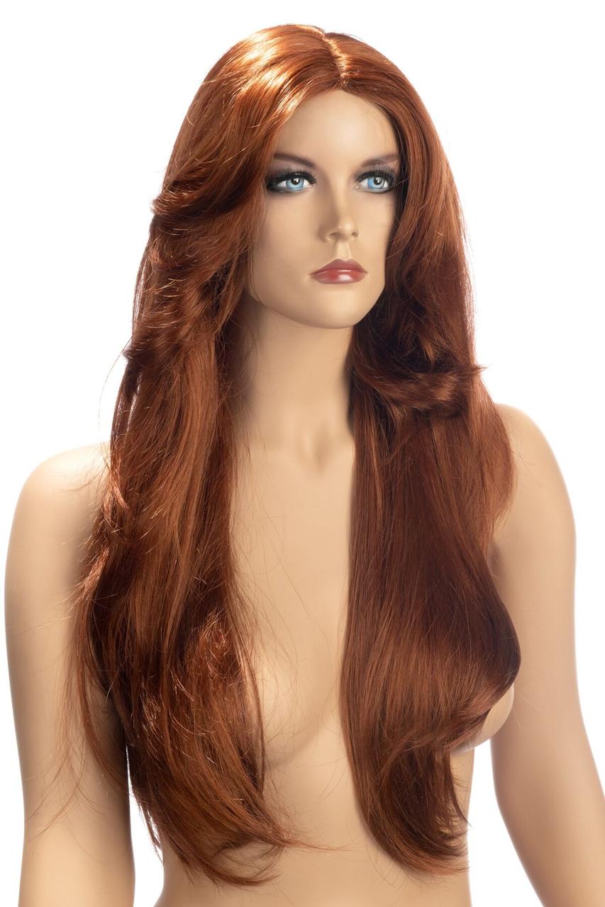 Перука еротичний довгі руді для рольових ігор World Wigs RIHANA Talla