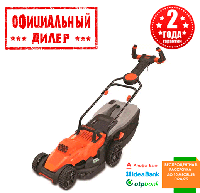 Електрична газонокосарка BLACK&DECKER BEMW471ES (1.6 кВт, 380 мм) YLP