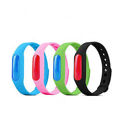 Силіконовий браслет від Комарів та Комах Капсула Сімейний набір 4 шт Захист для дітей від комах