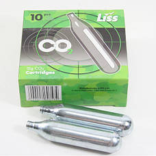 Балончики CO2 для пневматики 20 шт., LISS, фото 5