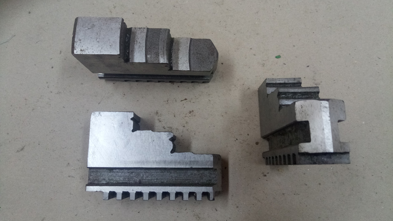 Кулачки зворотні до патрона 250мм (крок 10мм) В=28мм, З=11 к-т на Польщу (вн./зав.), фото 1