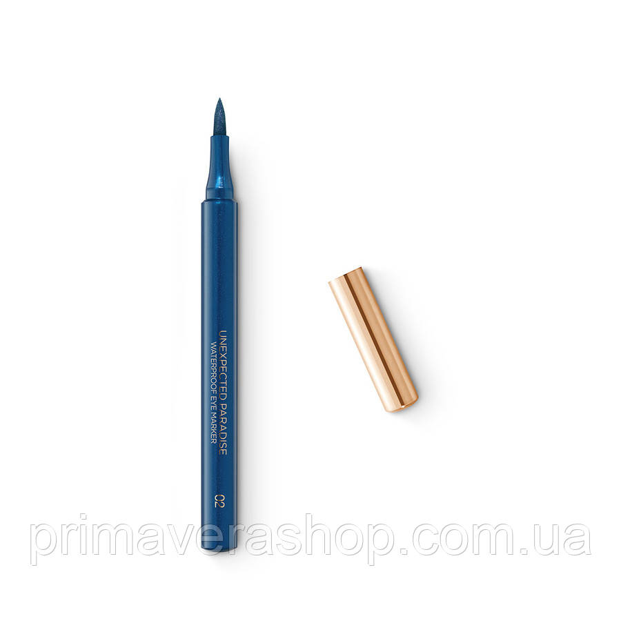 Kiko Milano UNEXPECTED PARADISE WATERPROOF EYE MARKER Водостійка підводка 02 синя