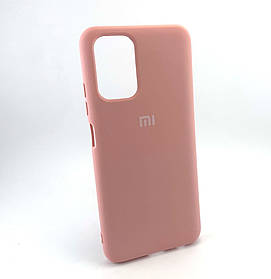 Чохол для Xiaomi Redmi Note 10 накладка на бампер Avantis Full Case силіконовий рожевий