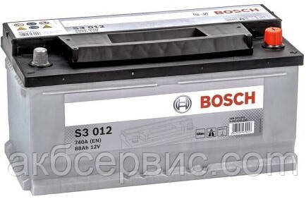 Автомобільний акумулятор Bosch 6СТ-88 S3 (S30 120)