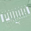 Футболка спортивна м"ята PUMA ATHLETIC Ф-10 MINT S(Р) 20-912-020, фото 3