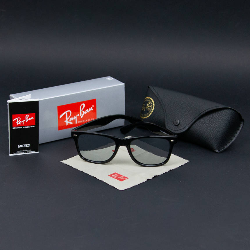 Сонцезахисні окуляри RAY BAN Wayfarer поляризаційні антиблікові UV400 (арт. 2140P), фото 1