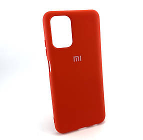 Чохол для Xiaomi Redmi Note 10 накладка на бампер Avantis Full Case силіконовий червоний
