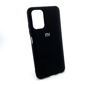 Чохол для Xiaomi Redmi Note 10 накладка на бампер Avantis Full Case силіконовий чорний