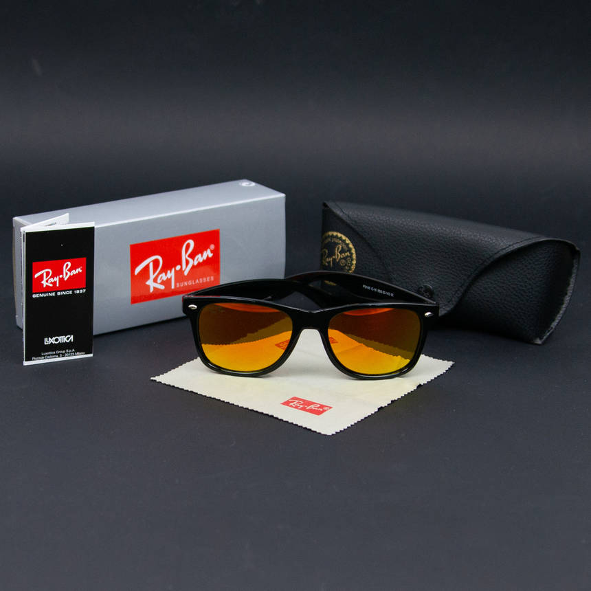 Сонцезахисні окуляри RAY BAN Wayfarer поляризаційні антиблікові UV400 (арт. 2140P), фото 1