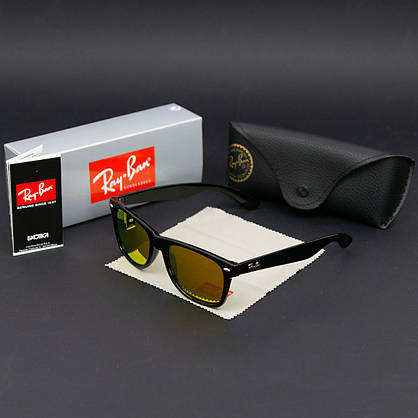 Сонцезахисні окуляри RAY BAN Wayfarer поляризаційні антиблікові UV400 (арт. 2140P), фото 3