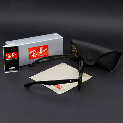 Сонцезахисні окуляри RAY BAN Wayfarer поляризаційні антиблікові UV400 (арт. 2140P), фото 5