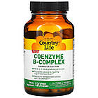 Country Life, Комплекс коензимів групи B, 120 капсул веганских
