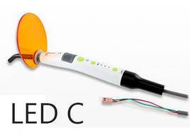 Лампа фотополімерна LED C, для вбудування в установку, змінний світловод, живлення 24В (50/60Hz), три режими