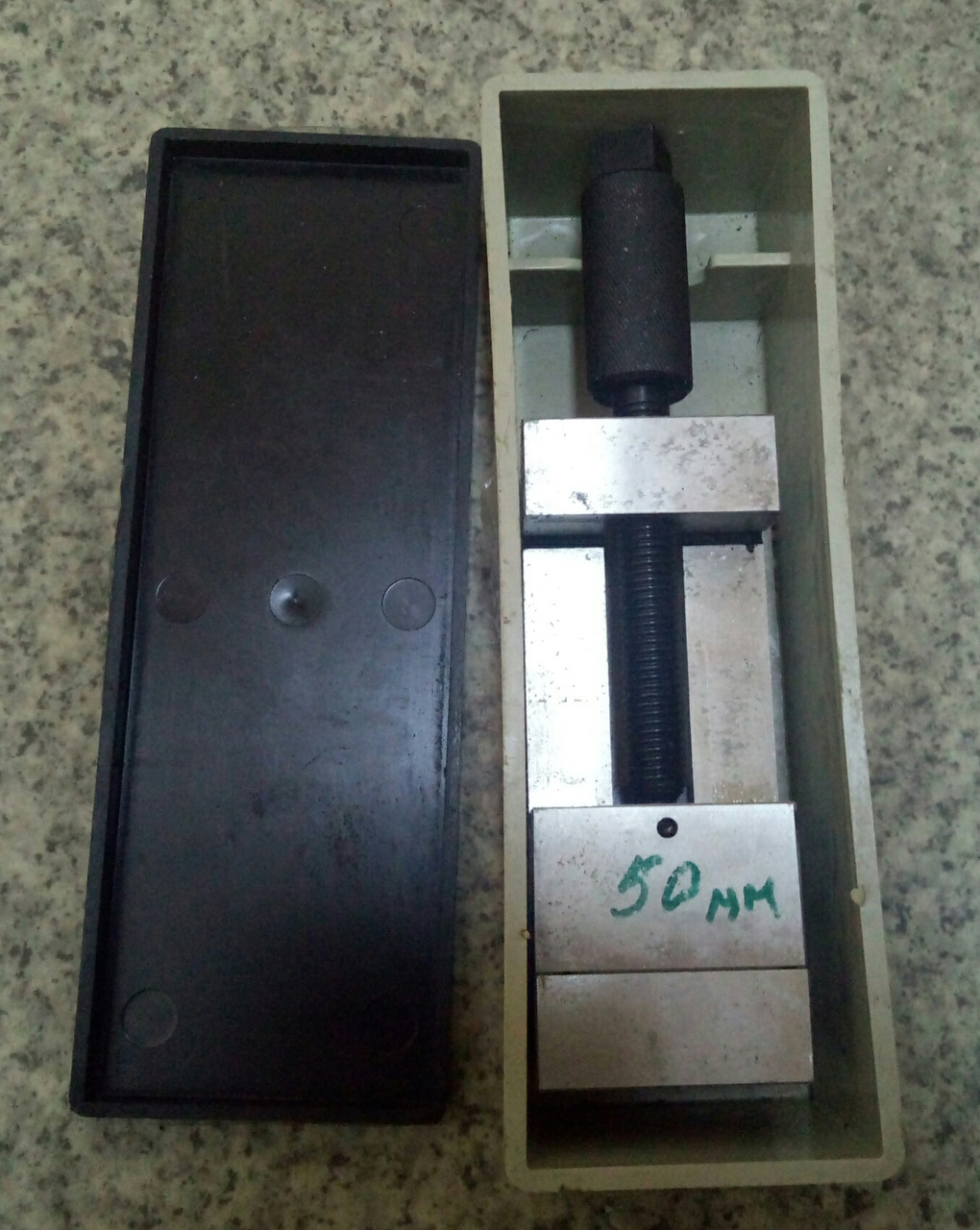 Лещата лекальні для точних верстатних робіт 50 мм 7200-0301 ГОСТ 20746-84 (СРСР), фото 1